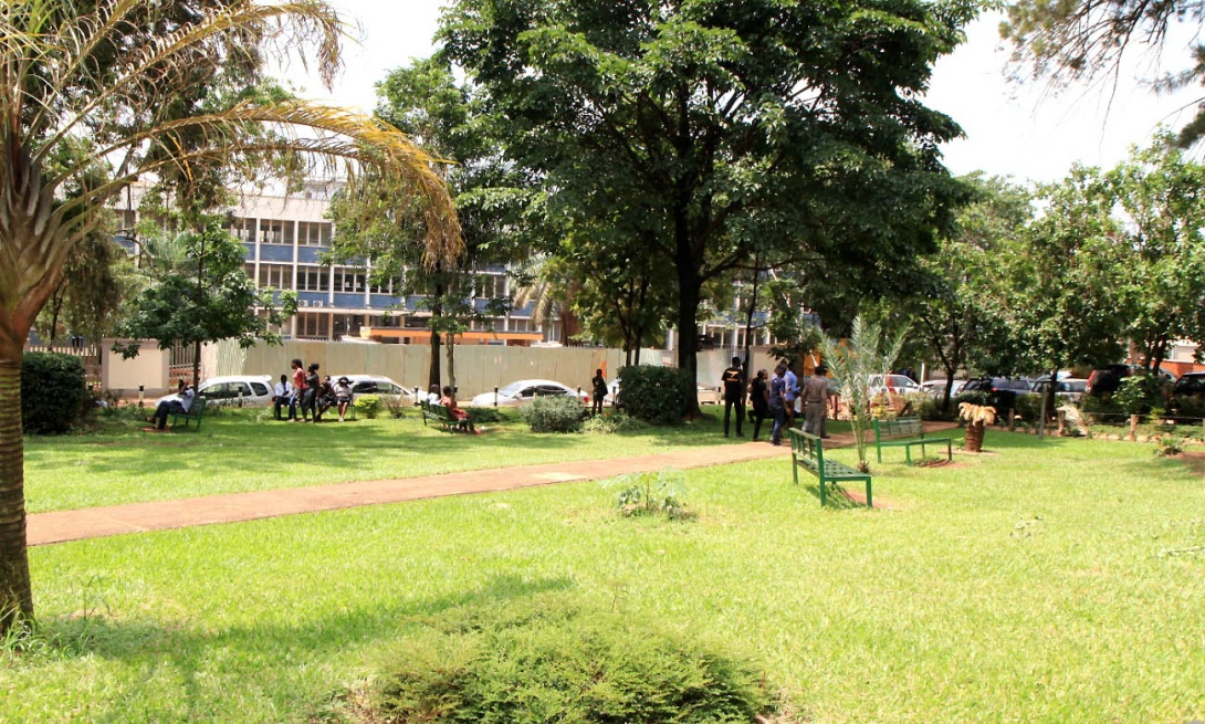 The Gardens at the College of Health Sciences (CHS), Mulago Campus, Makerere University, Kampala Uganda.
