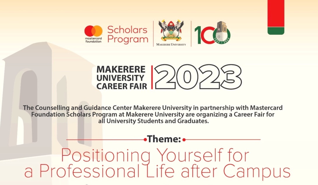 Makerere University Career Fair, 2nd March 2023, 8:00AM to 4:00PM EAT, Freedom Square, Makerere University, Kampala Uganda.