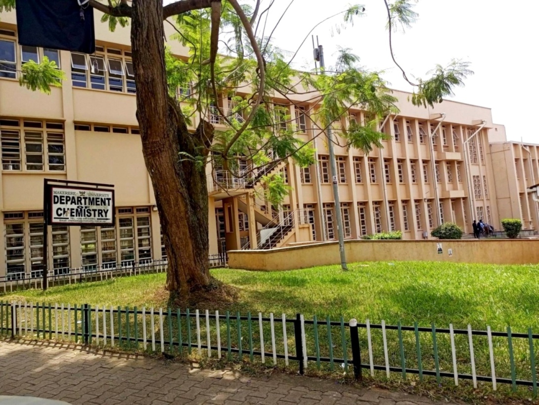 The Department of Chemistry Building, College of Natrual Sciences (CoNAS), Makerere University.