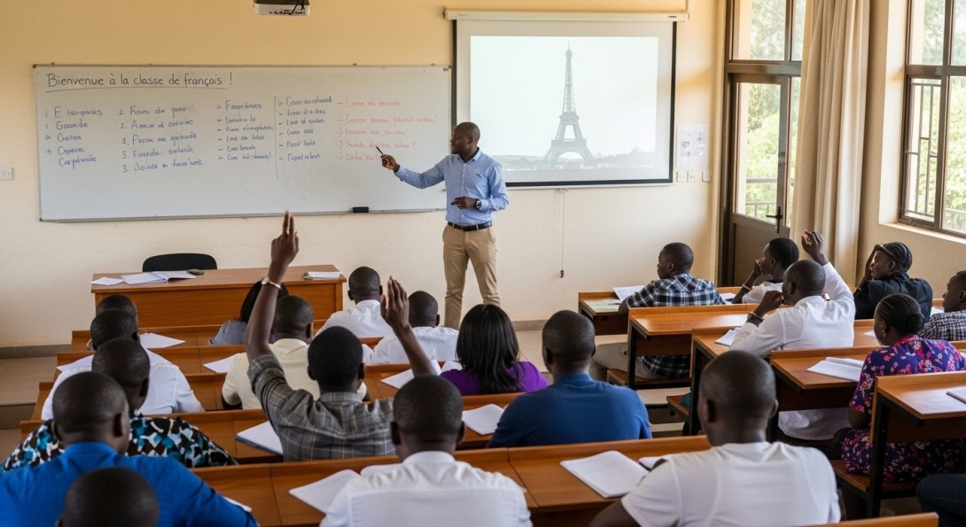 Project-Based Learning in Teaching French in Uganda. The Case of French for Specific Purposes at Kabale University. Photo: ImageFX