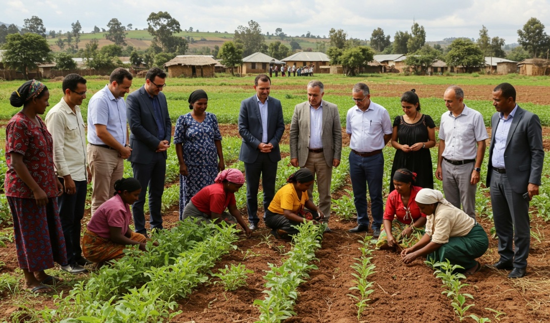 PhD Defence: Ms. Helina Befekadu Bekele, "State and Non-State Actors’ Collaboration in Empowering Women Farmers in Ethiopia", 7th October 2025 at 09:00am EAT, Multipurpose Room, Level 2, Senate Building, Makerere University, Kampala Uganda, East Africa. Photo: ImageFX